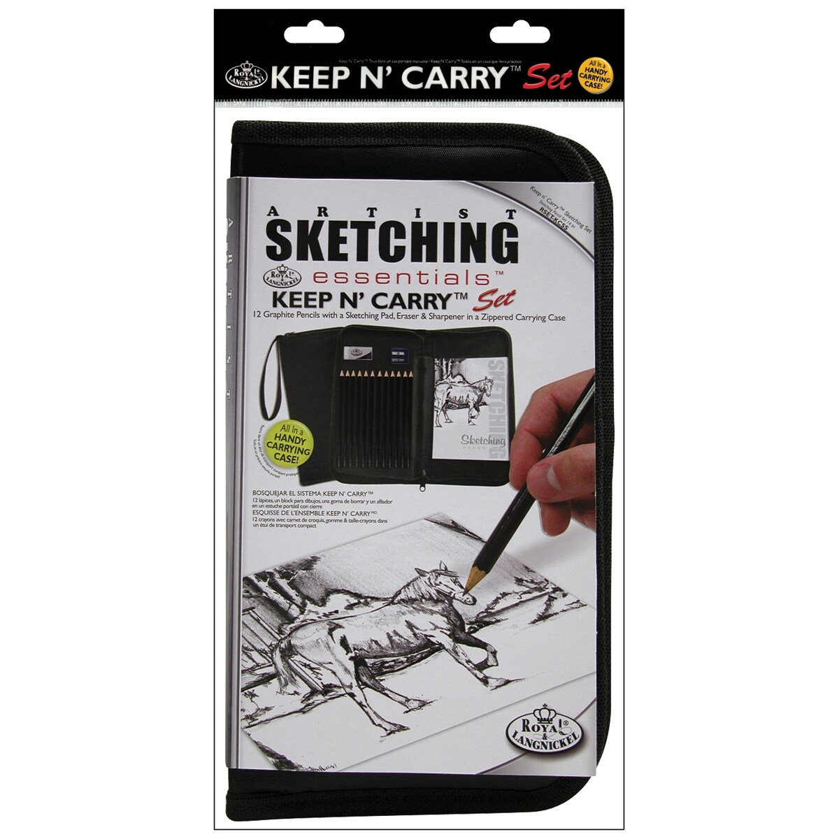 Royal &#x26; Langnickel(R) Keep N&#x27; Carry Artist Set-Sketching