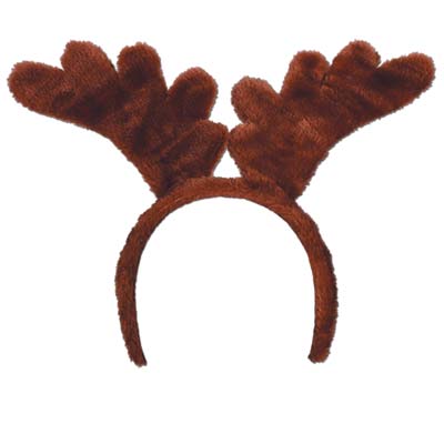 Soft-Touch Reindeer Antlers