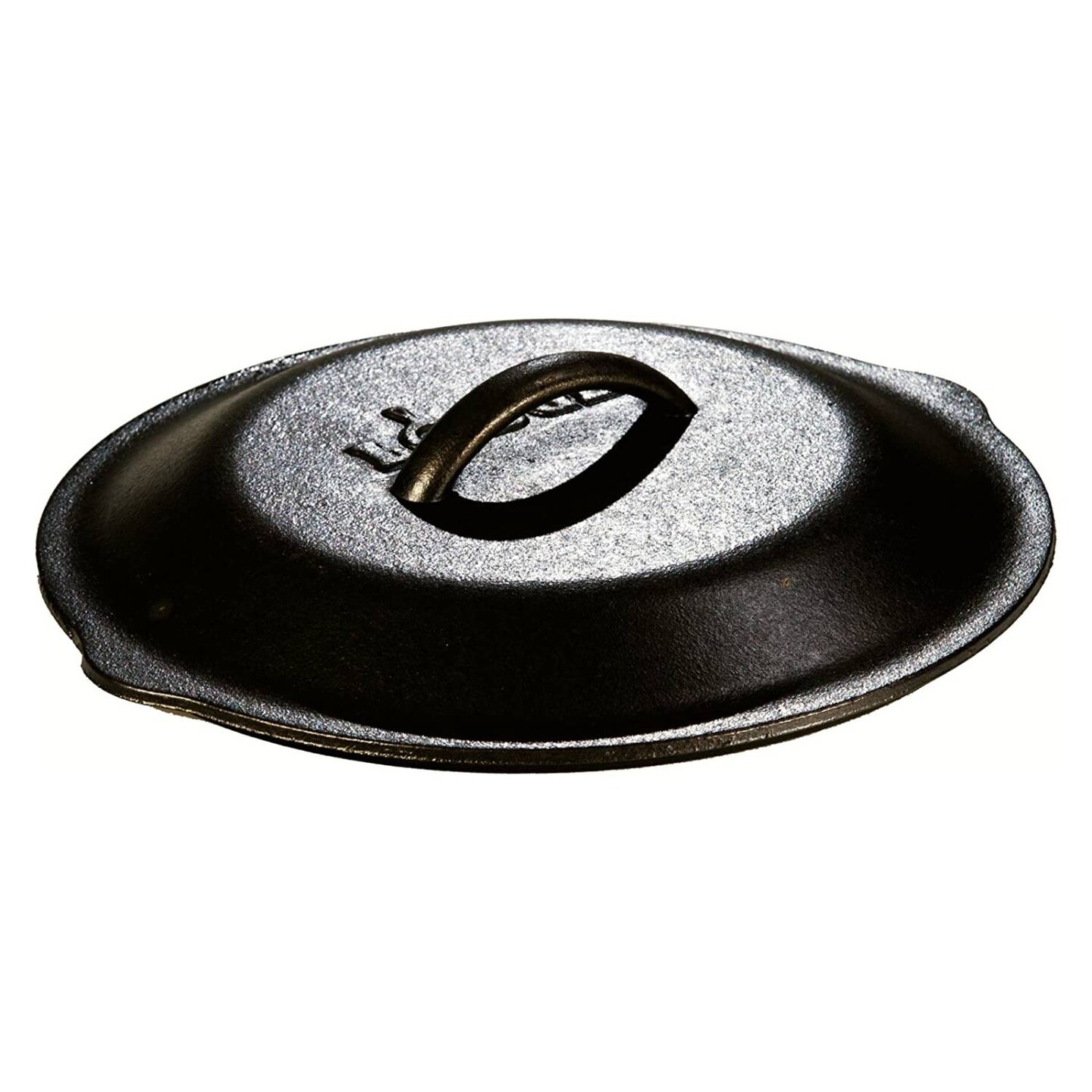 Lodge L6SC3 Logic Seasoned Cast Iron Skillet Pot Dutch Oven #6 Lid 9 Inch