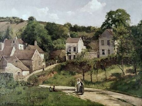 Country Road Poster Print by  Camille Pissarro - Item # VARPDX279413
