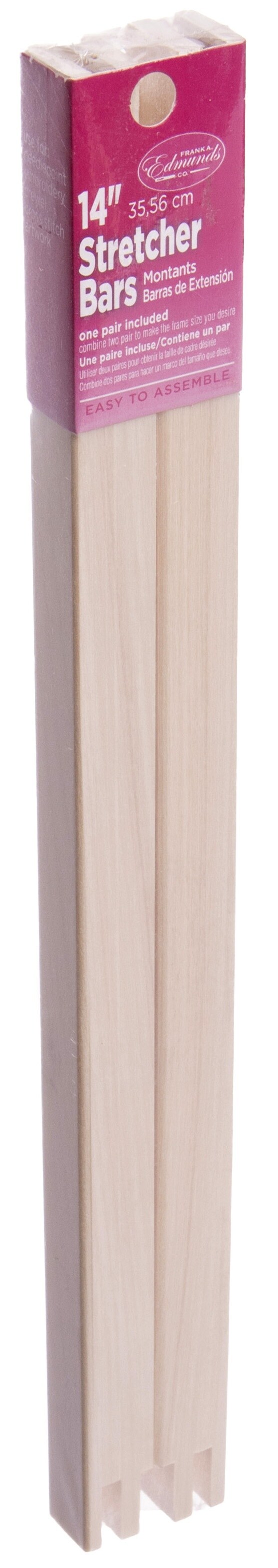 Frank A. Edmunds Regular Stretcher Bars-14&#x22;X.75&#x22;