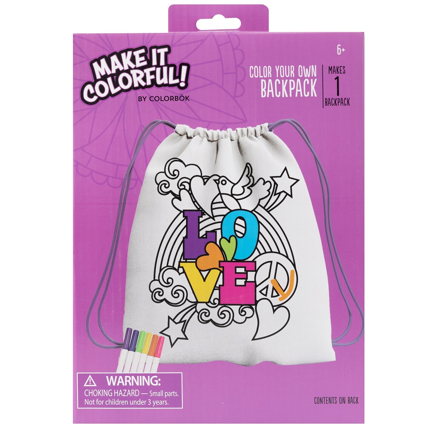 Color Your Own Backpack