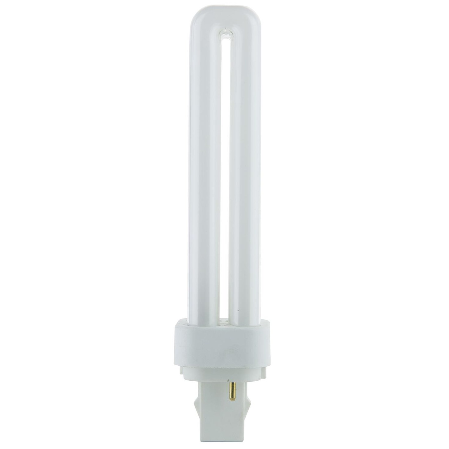 SUNLITE 18w G24d-2 PLD 2-Pin Double U-Shaped Twin Tube 6500K Daylight Lamp