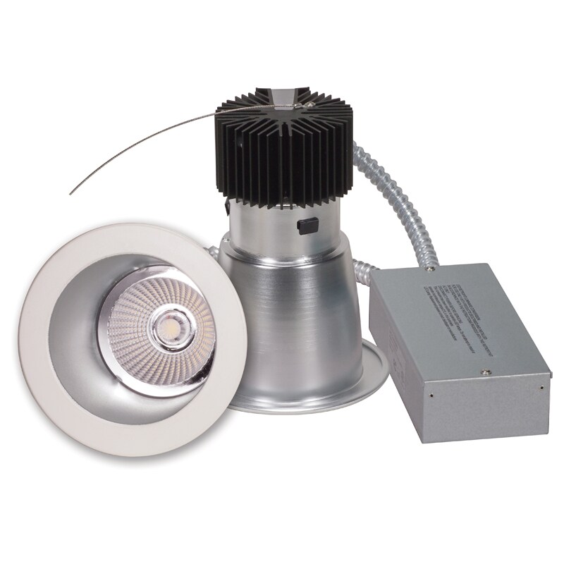 15w 100-277v Commercial LED Downlight Retrofit 4 inch 4000K Cool White