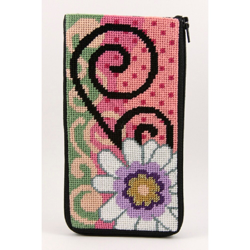 Eyeglass Case Daisy Swirl Needlepoint Kit Michaels