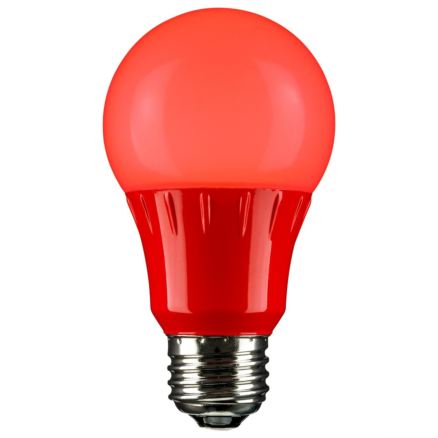SUNLITE Red LED A19 3w Medium (E26) Base Light Bulb  - 80148-SU