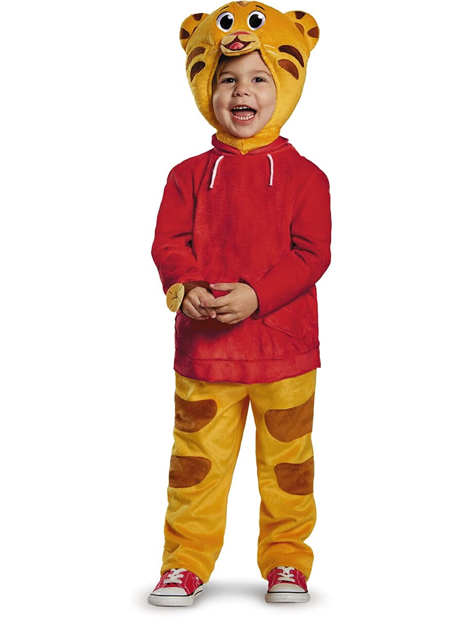 Boy&#x27;s Daniel Tiger&#x27;s Neightborhood Daniel Tiger Deluxe Costume