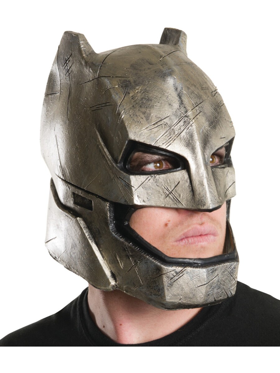 Adults Batman V Superman Dawn Of Justice Full Rubber Latex Mask Costume  Accessory | Michaels