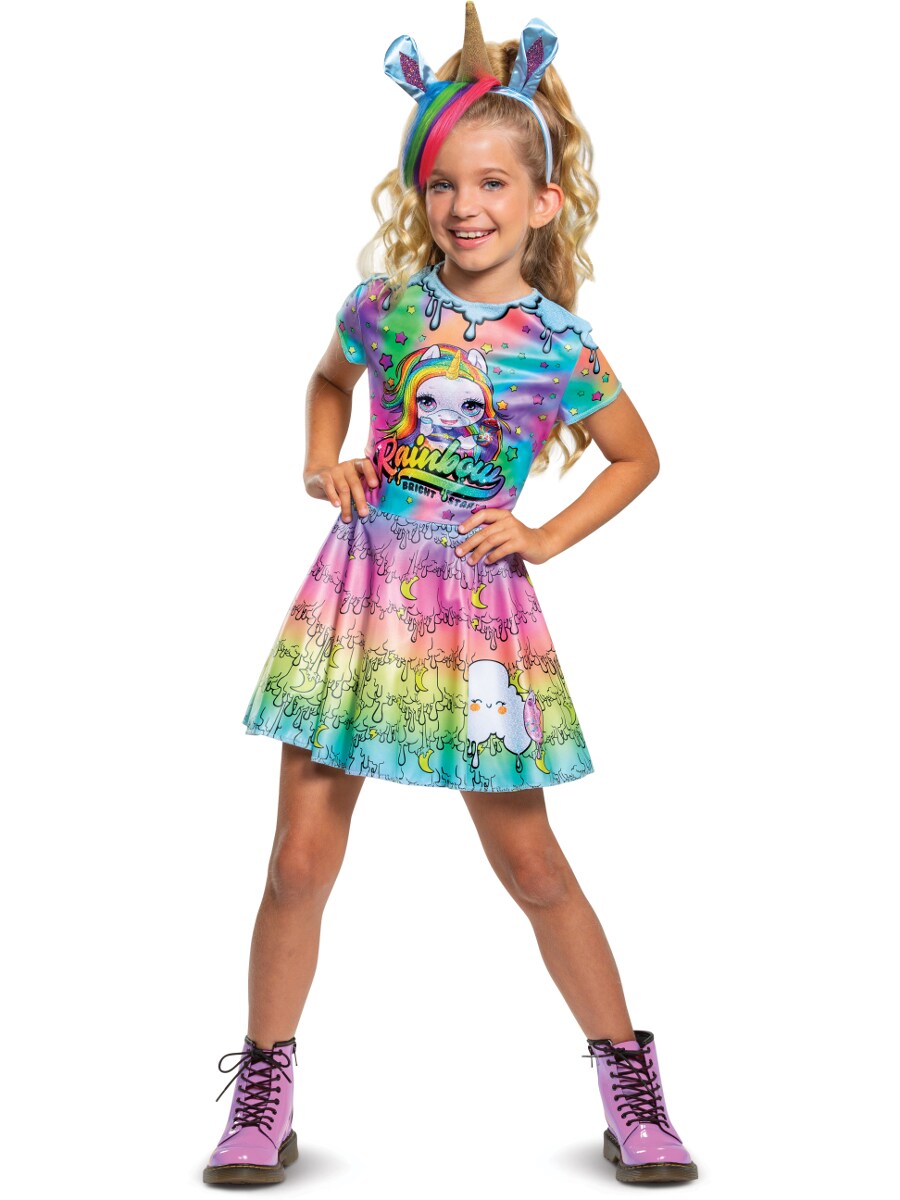 Poopsie Unicorn Rainbow Brightstar Deluxe Girl&#x27;s Costume