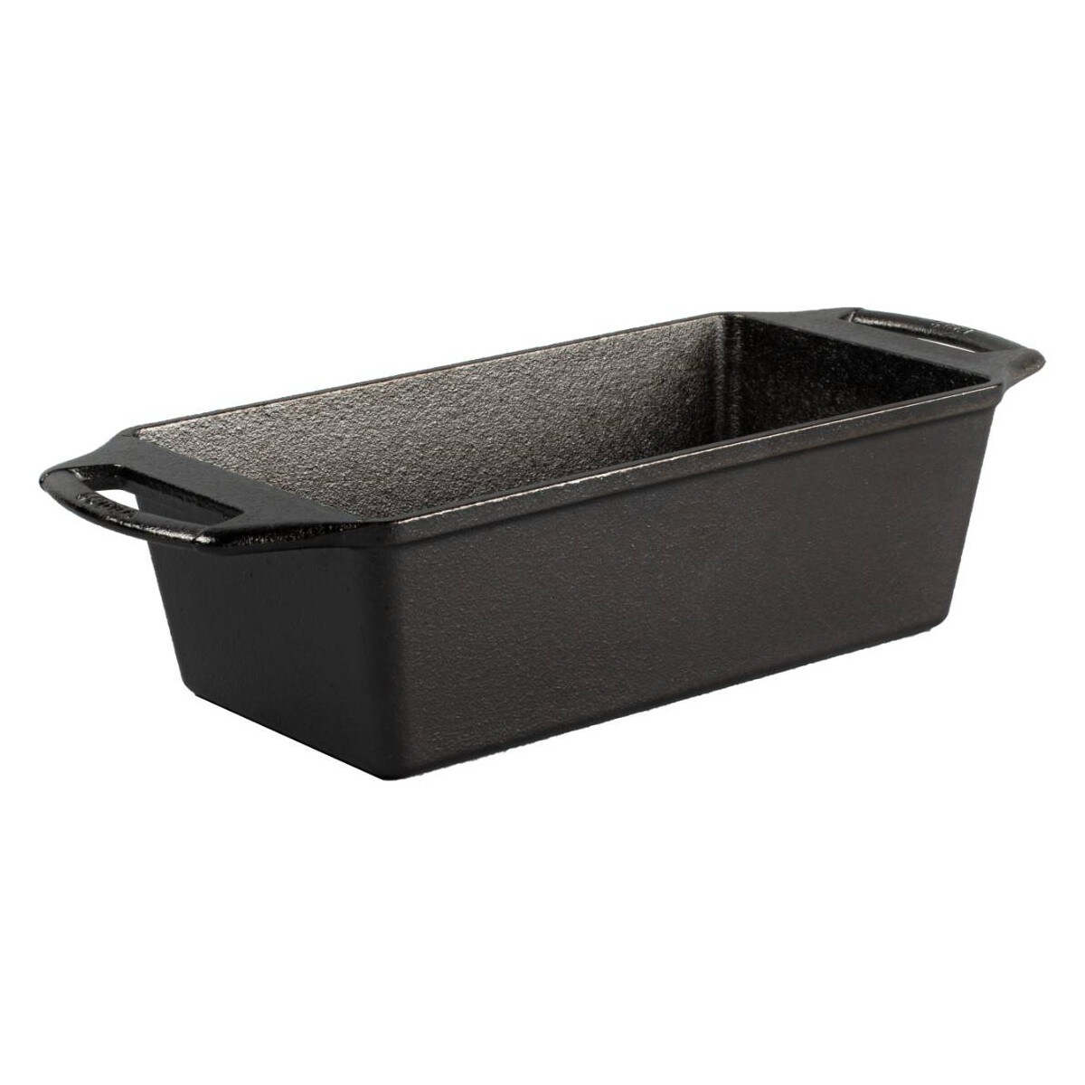 Lodge Cast Iron Loaf Baking Pan Seasoned Dual Handles with Grips 8.5 x 4.5