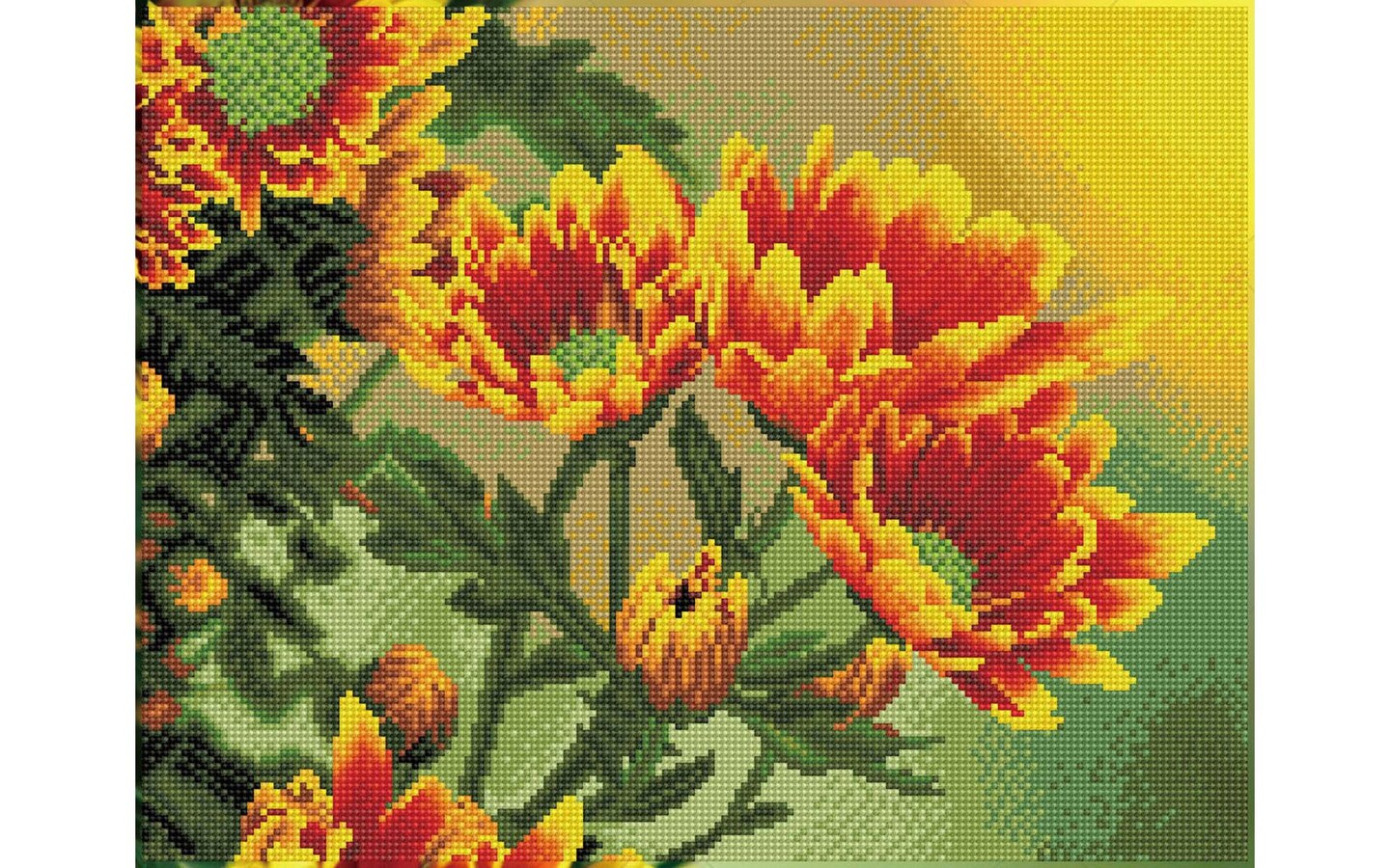 Diamond Dotz Squares Intermediate Field Daisies Michaels