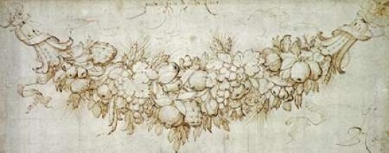 A Swag of Harvest Fruit Poster Print by Peter Paul Reubens - Item # VARPDX267158