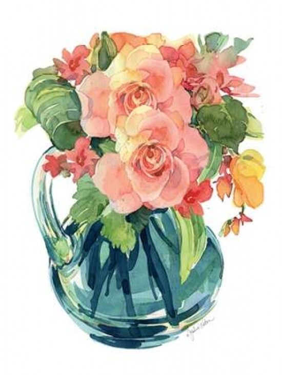 Rose Bouquet II Poster Print by Julie Paton - Item # VARPDXPAT111