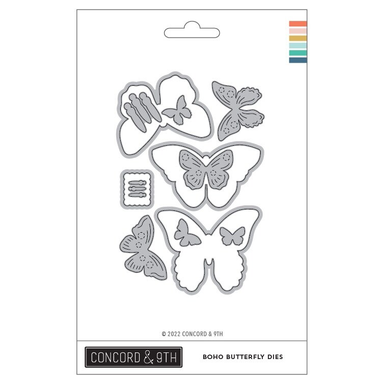 Concord &#x26; 9Th Dies-Boho Butterfly