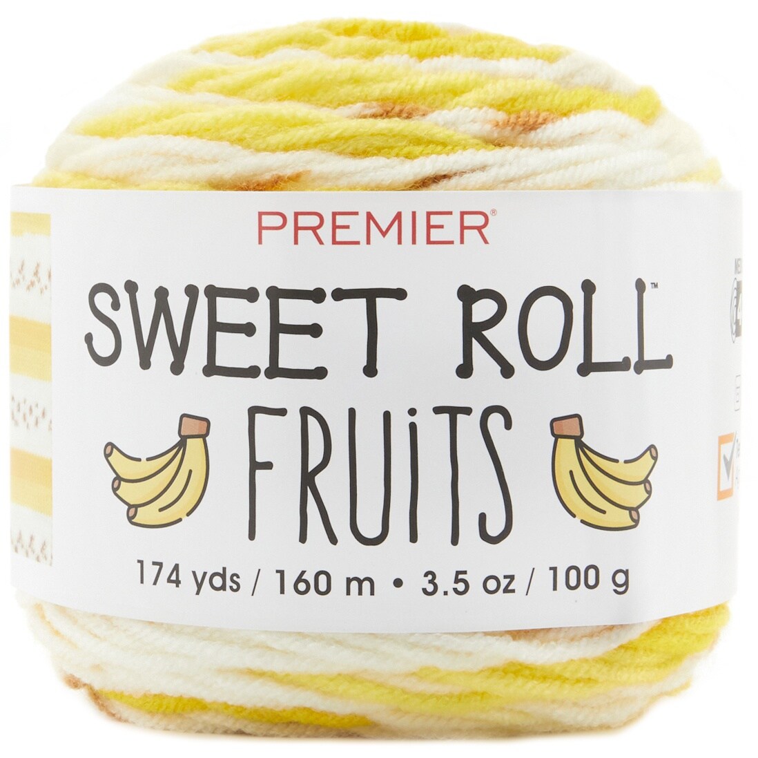 Premier Sweet Roll Fruits YarnBanana Michaels