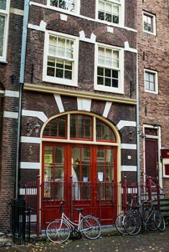 Red Door in Amsterdam Poster Print by Erin Berzel - Item # VARPDXPSBZL968