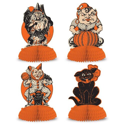 Vintage Halloween Centerpieces