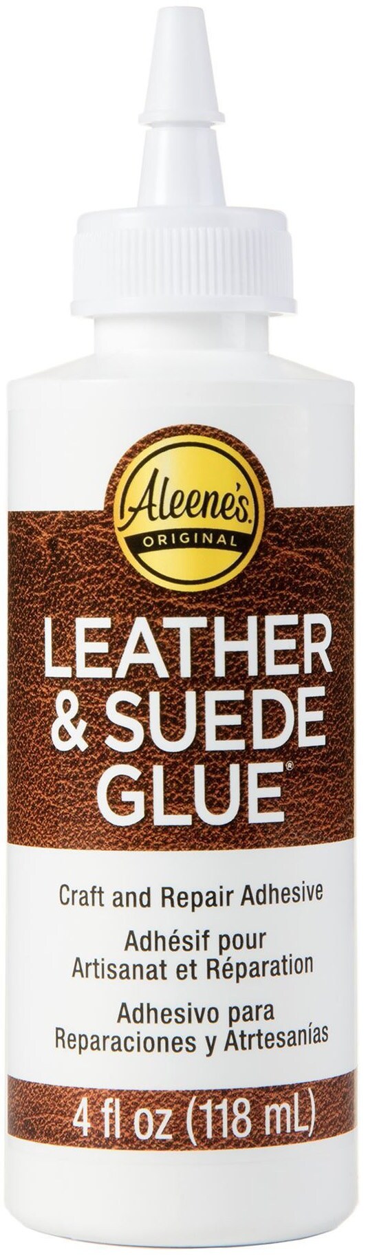 Aleene&#x27;s Leather &#x26; Suede Glue-4oz