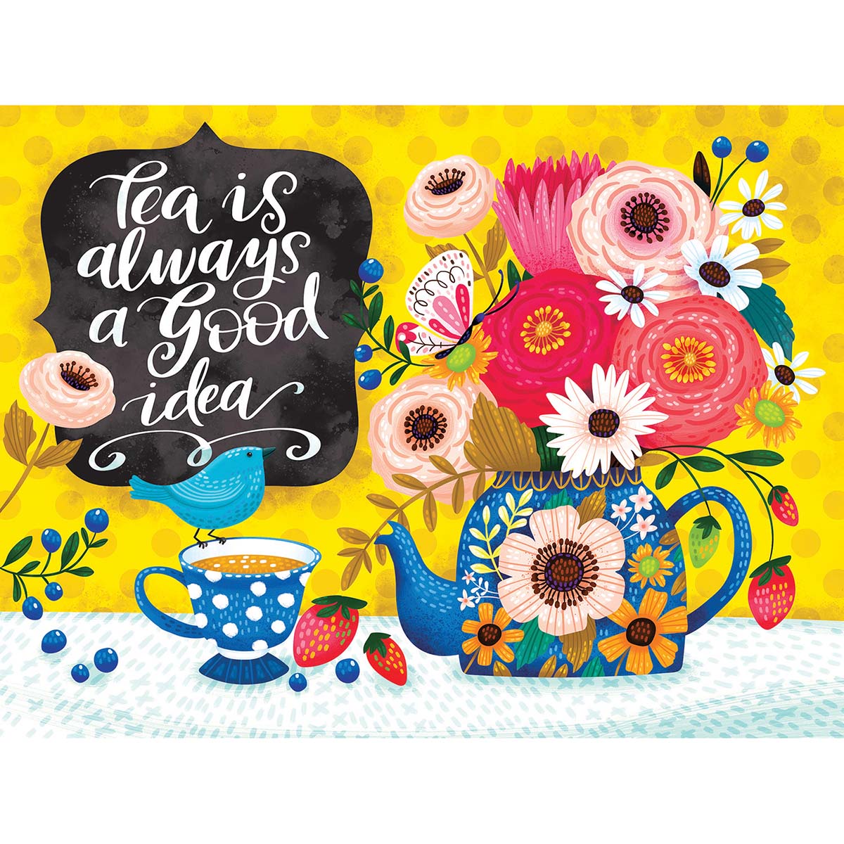 Rose Art Springtime Tea Jigsaw Puzzle Michaels