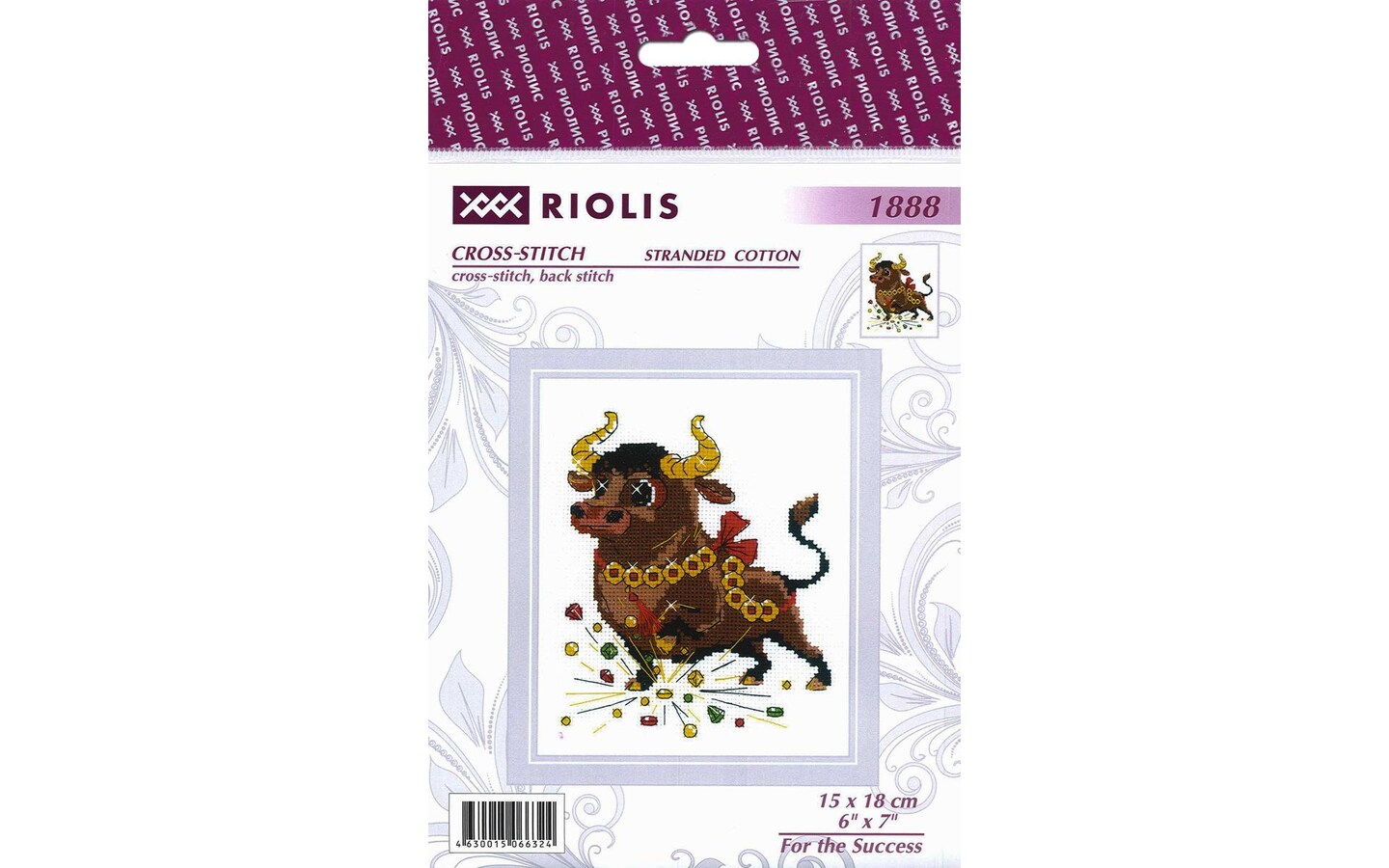 Riolis Cross Stitch Kit For The Success