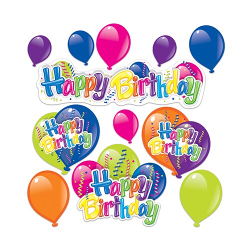 Happy Birthday Cutouts