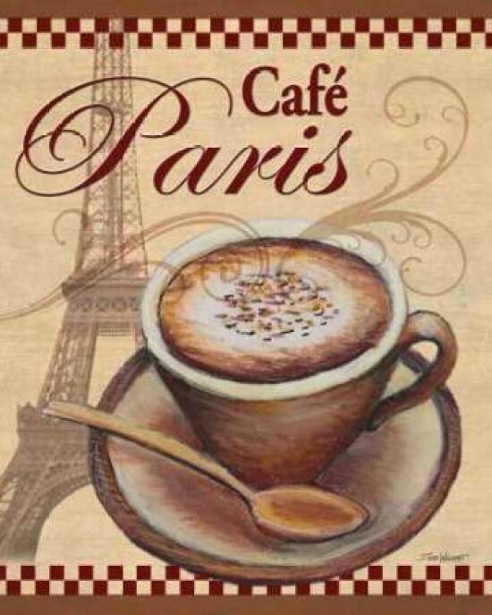 Paris Cafe Poster Print by Todd Williams - Item # VARPDXTWM160