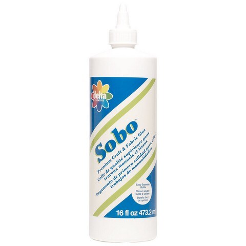 Sobo Glue Squeeze Bottle 16 Oz - MICA Store
