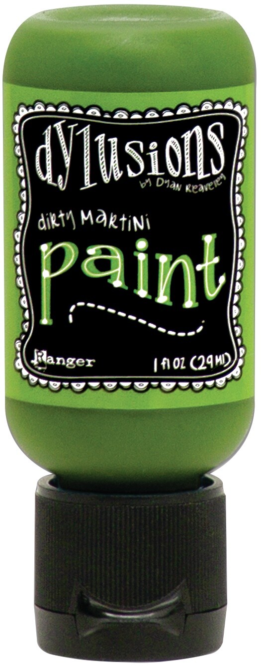 Dylusions Acrylic Paint 1oz-Dirty Martini