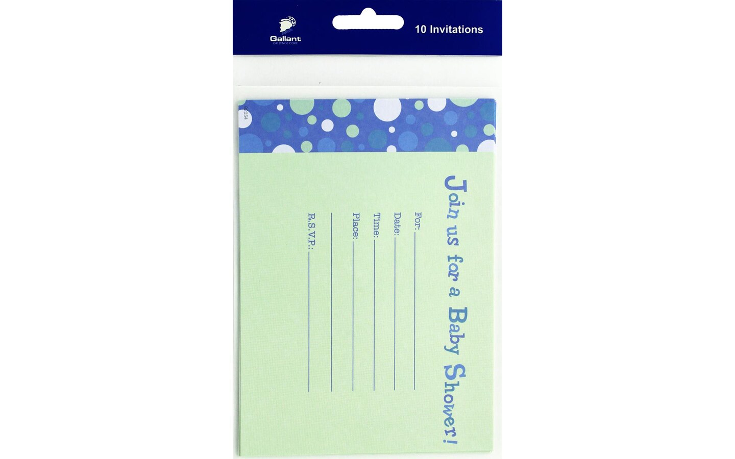 Gallant Greetings Baby Shower Invitation 10ct 5