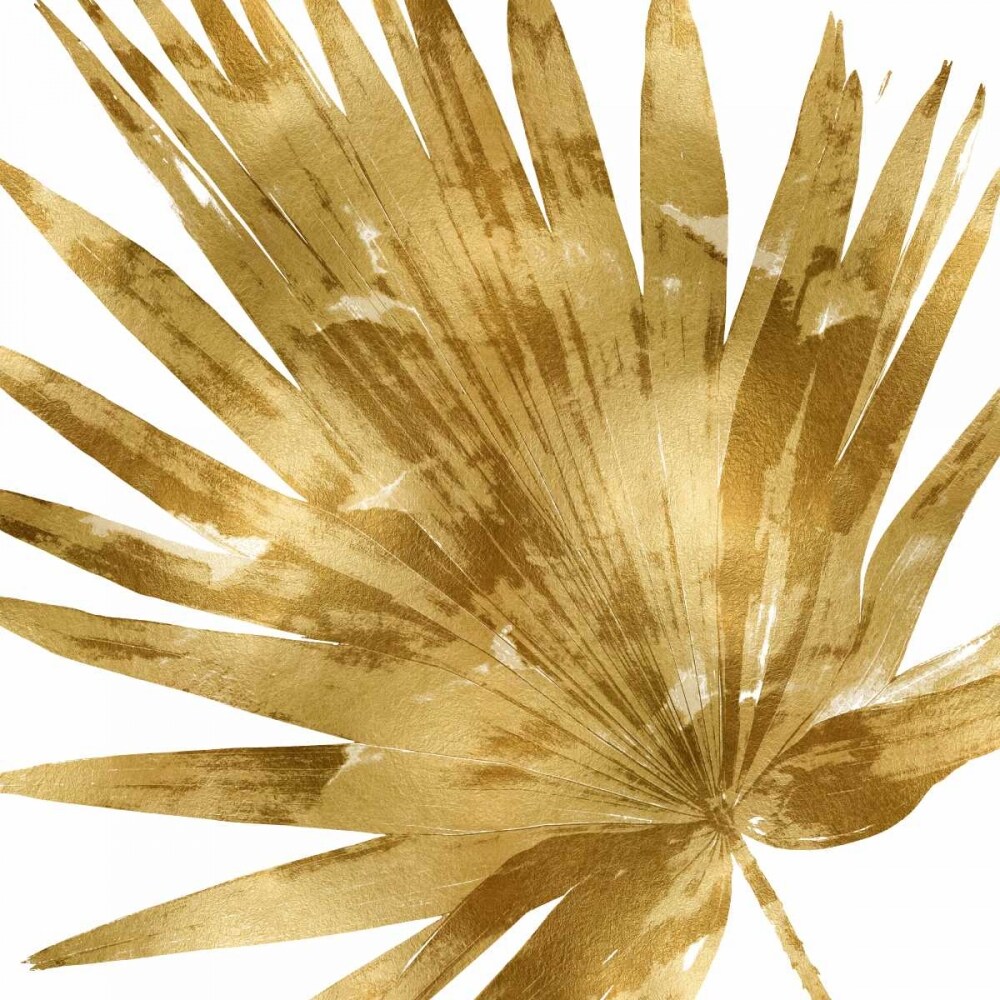 Tropical Gold Palm IV Poster Print by Melonie Miller # MMR114331