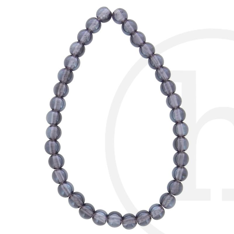 Glass Beads Round Lavender Luster | Pendants | Michaels