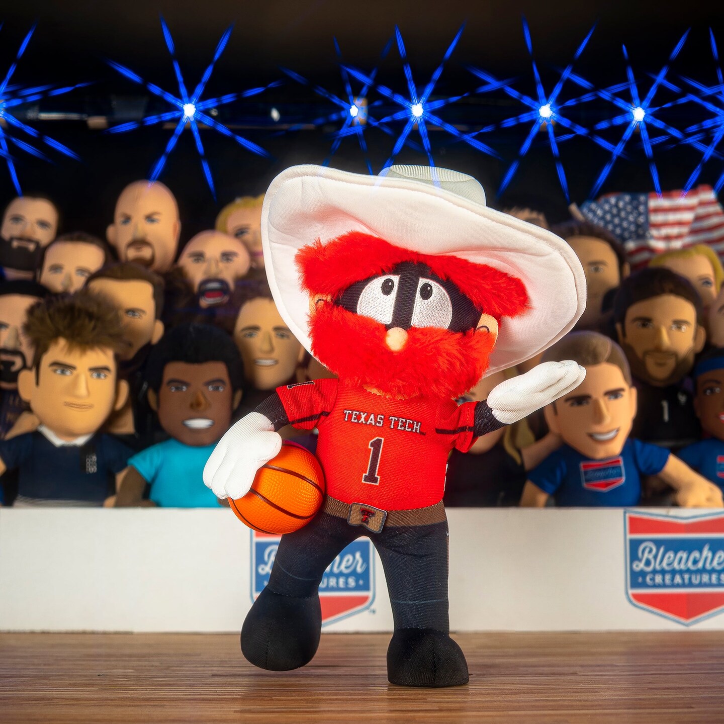 Bleacher Creatures Texas Tech Red Raiders Raider Red 10&#x22; Mascot Plush Figure