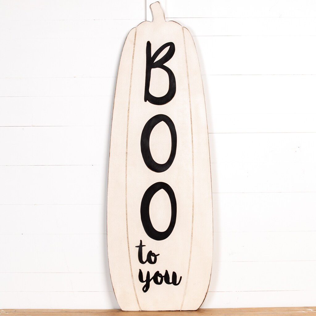 57&#x22; Tall Pumpkin Porch Sign