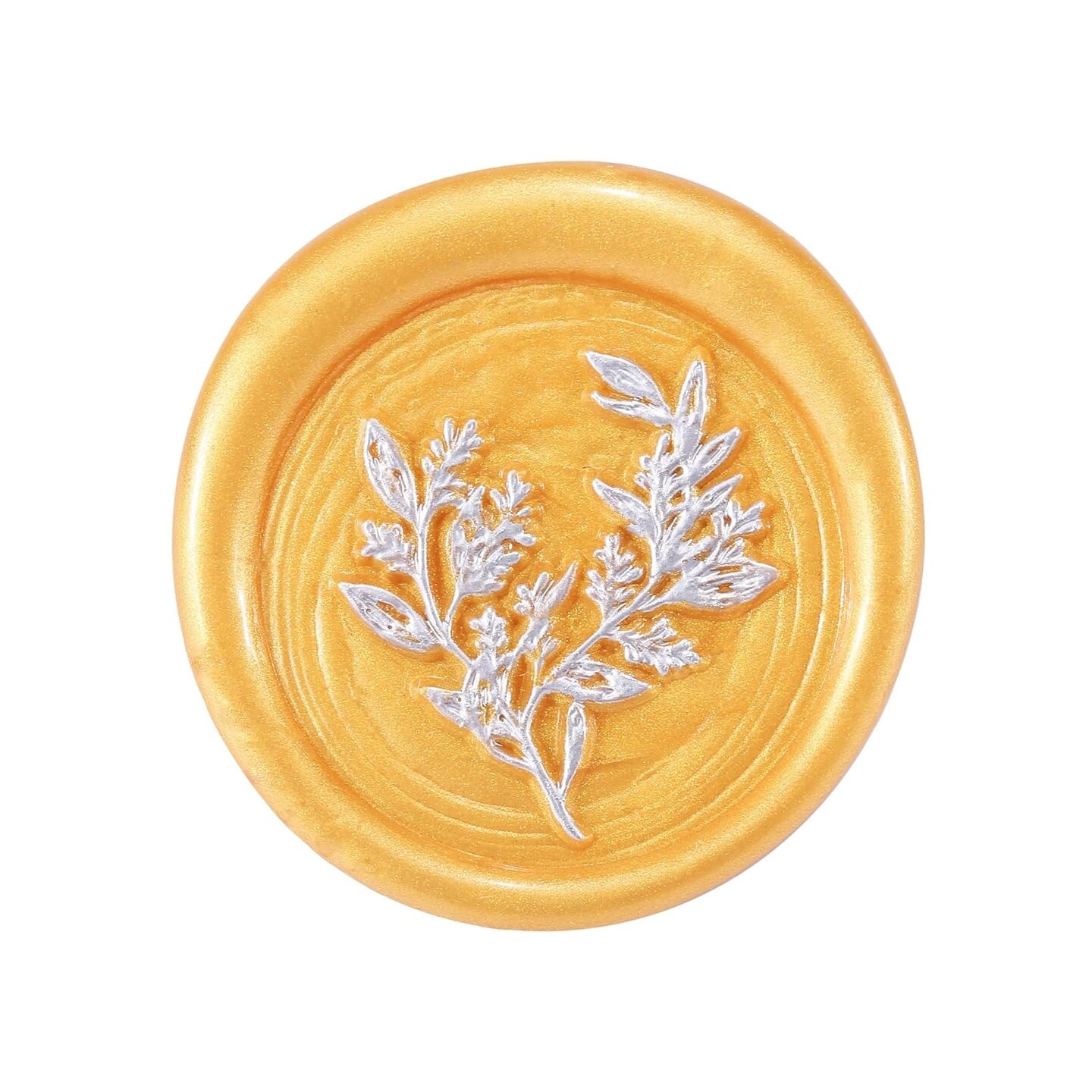 Eucalyptus Wax Seal Stamp, Vintage Plant Seal Stamp for Wedding Party Invitations Envelopes Gift Packing