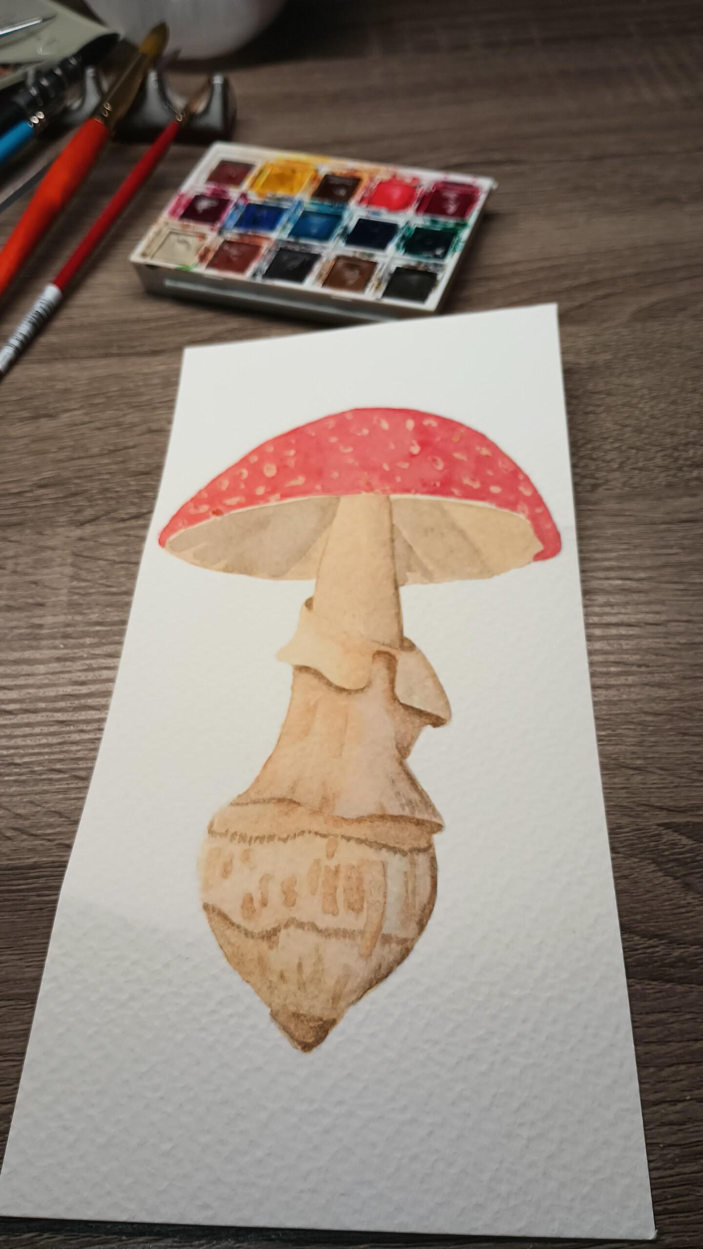 How to transfer a sketch to watercolor paper image 5