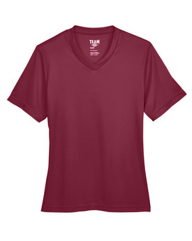 Team 365® Ladies Zone Performance V-Neck Short Sleeve T-Shirt