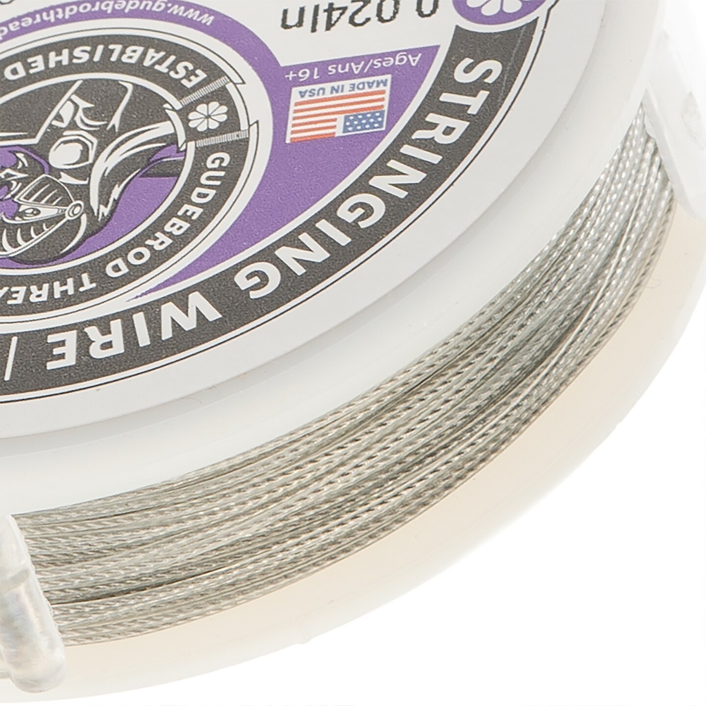 Gudebrod 21-Strand Stainless Steel Jewelry Wire | Made in USA