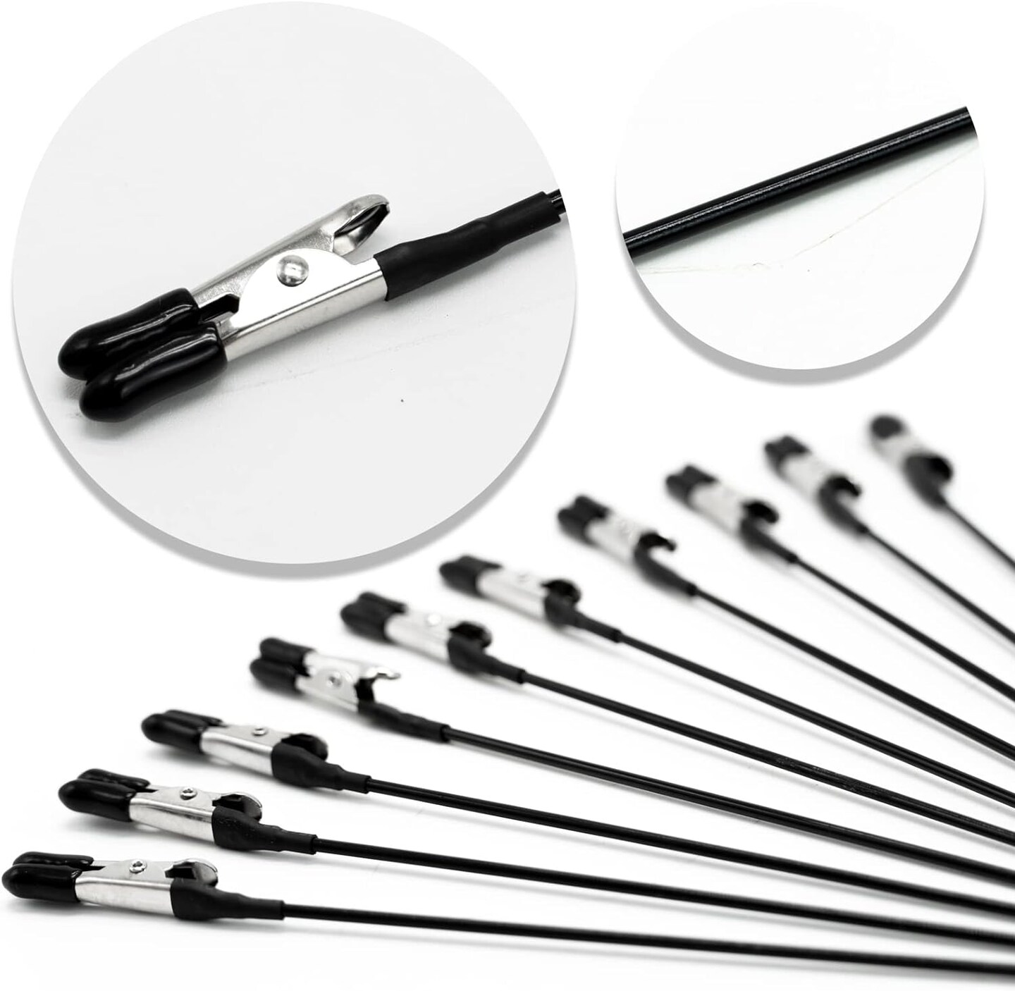 Painting Stand Base Holder and Alligator Clip Sticks Set for Airbrush Spray