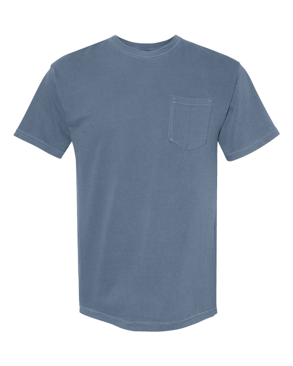 Comfort Colors® Garment-Dyed Heavyweight Crewneck Short Sleeve Pocket T-Shirt