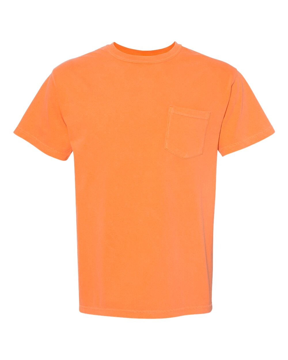 Comfort Colors® Garment-Dyed Heavyweight Crewneck Short Sleeve Pocket T-Shirt