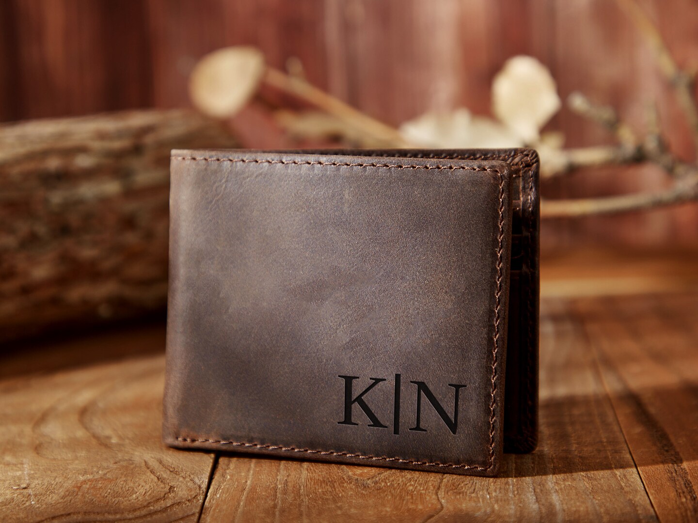 Handmade Personalised Men's Leather Credit Card Holder, Custom Leather, Anniversary Gift, Personalized Leather, wallet authentic for men