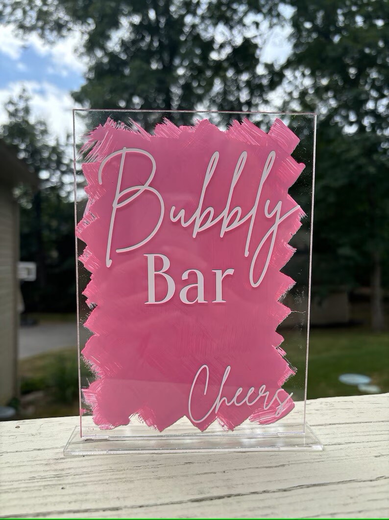 bubbly-bar-acrylic-and-painted-sign-stand-alone-acrylic-sign-bridal-shower-sign-wedding-sign-champagne-bar-sign-makerplace-by-michaels