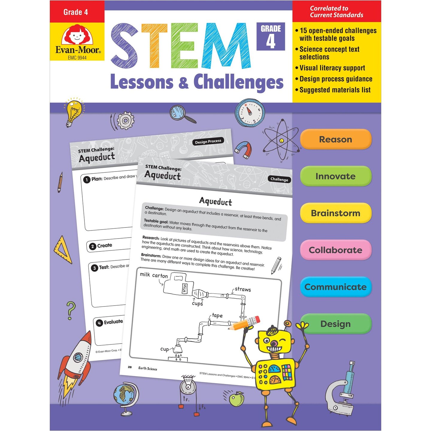 STEM Lessons &#x26; Challenges, Grade 4