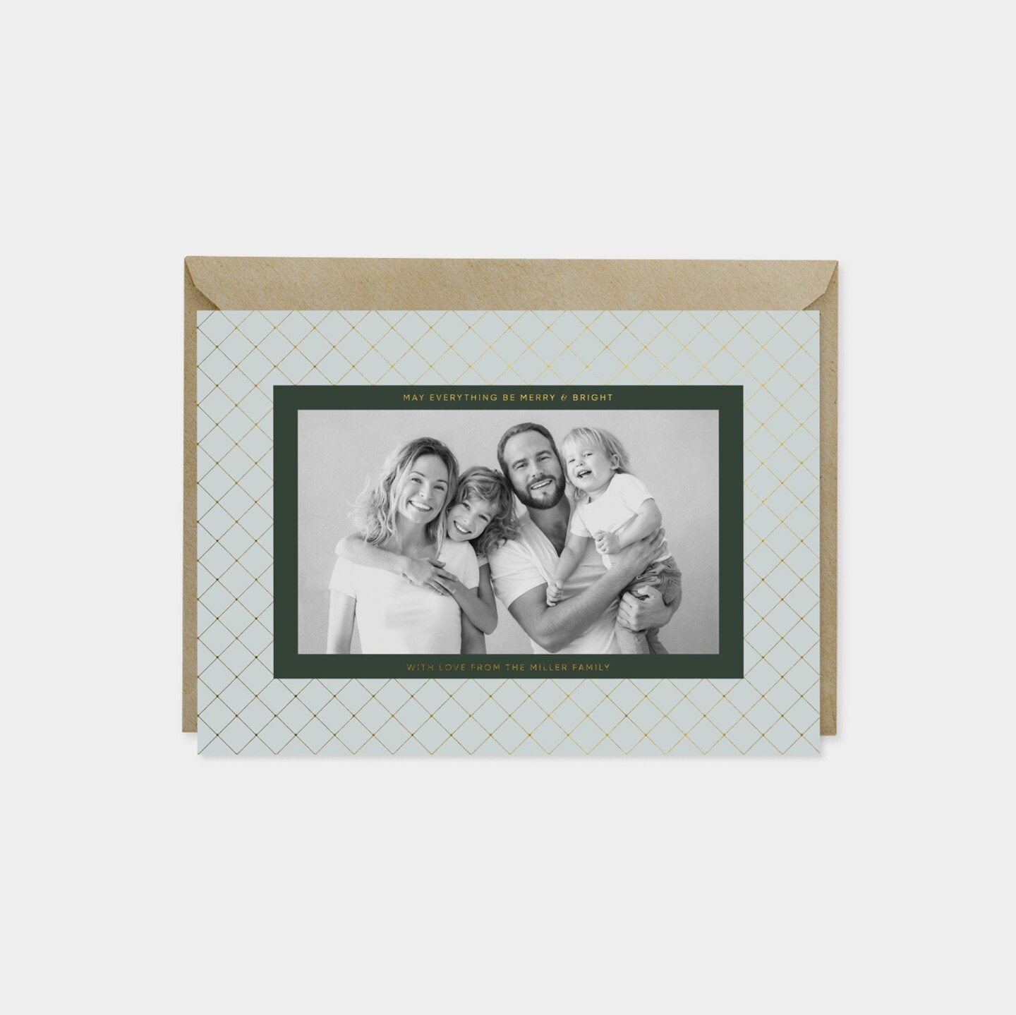 Holiday New Years Photo Card, Elegant