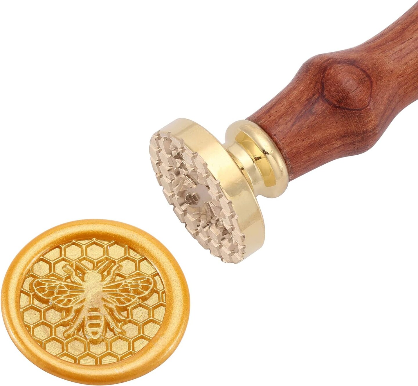 Bee & Honeycomb Wax Seal Stamp, Yoption Vintage Sealing Stamp for Wedding Invitations, Scrapbooks, Gift Wrapping Boxes or Other DIY Project