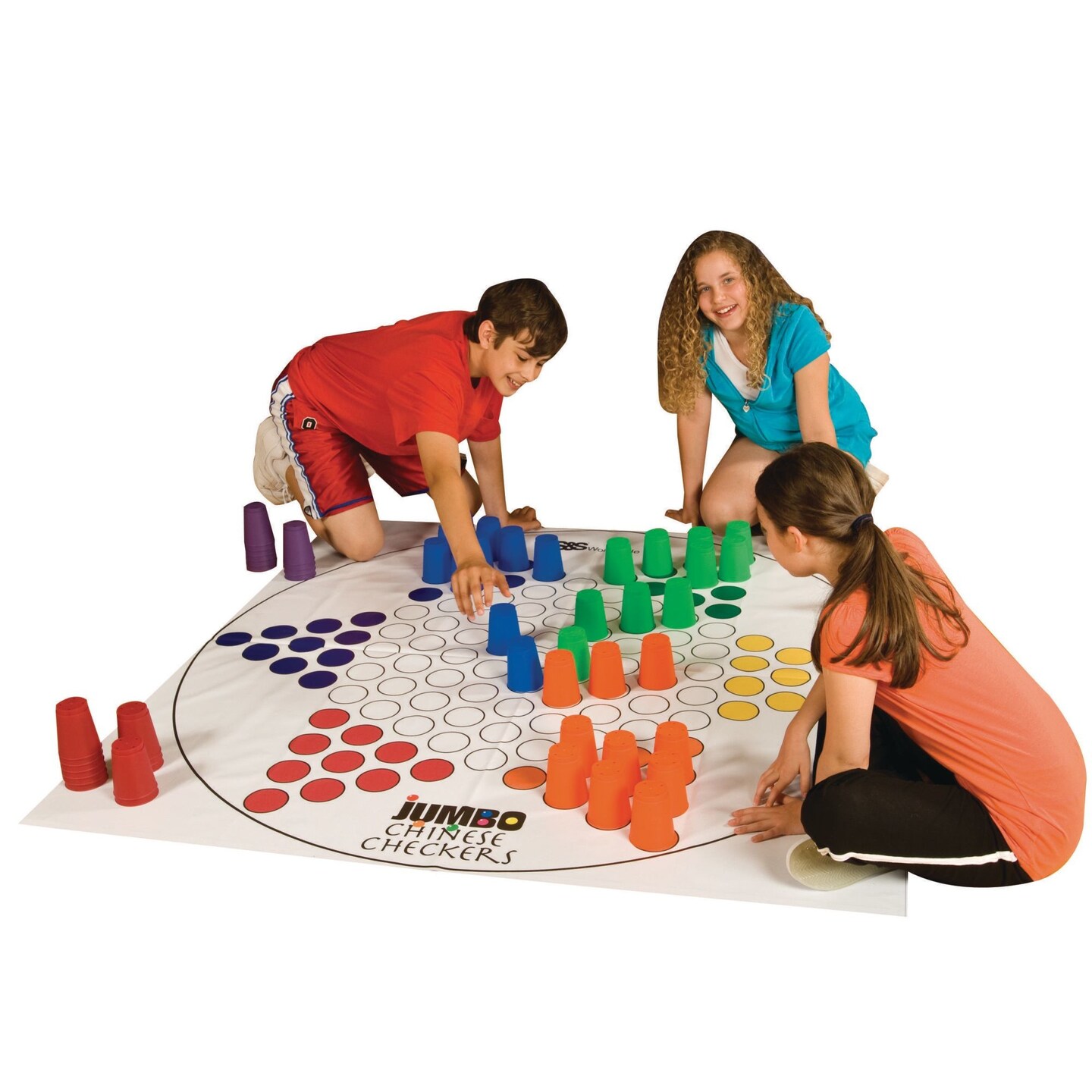 Jumbo Chinese Checkers Game