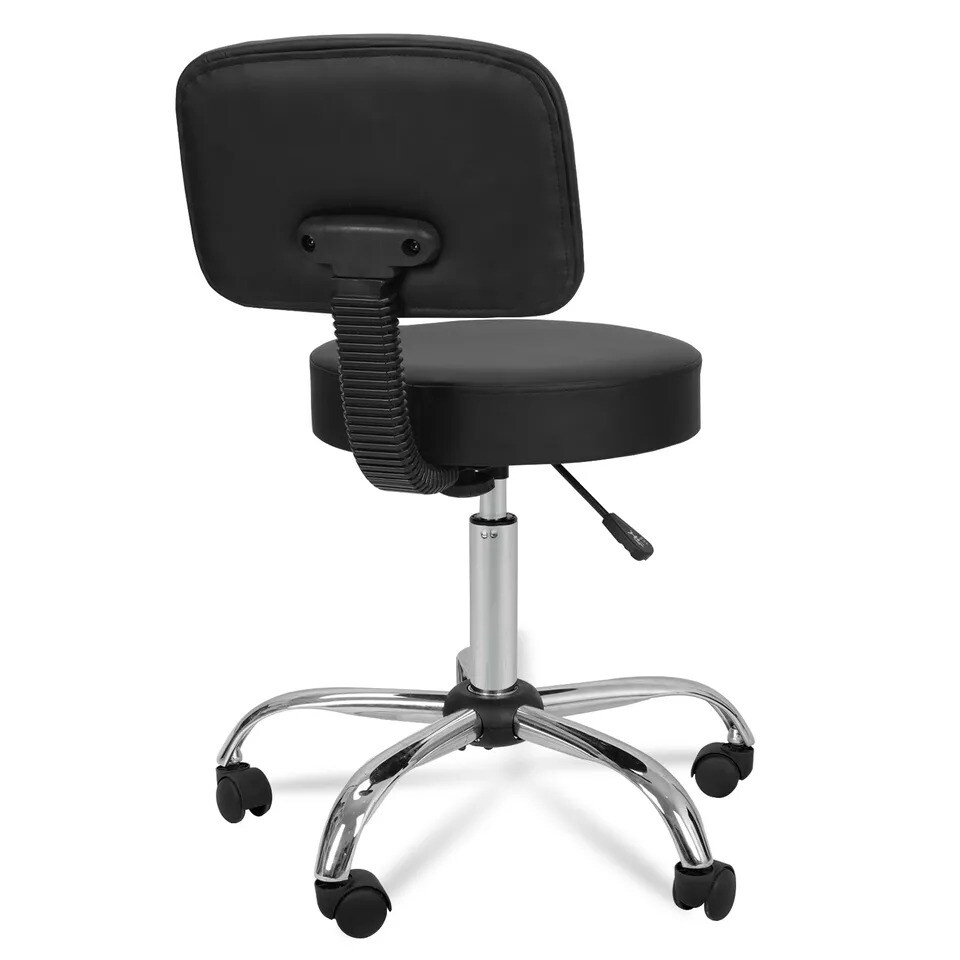 Chair Hydraulic Salon with Rolling Wheels + Adjustable Angle Drafting Table