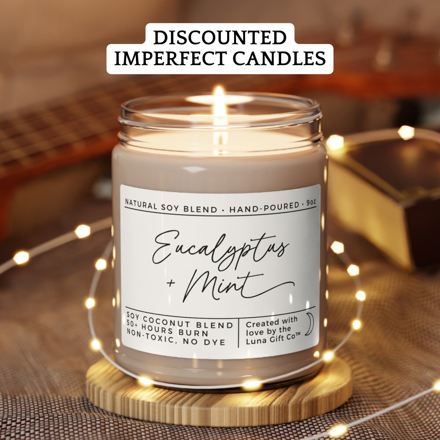 Discounted Imperfect Candles
