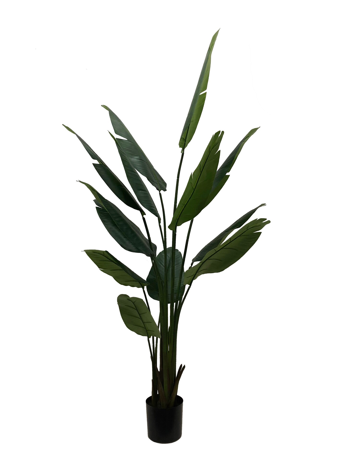 7-Foot Artificial Bird of Paradise Plant | Lifelike Tropical Faux Foliage for Home &#x26; Office D&#xE9;cor | Low Maintenance and Stunning Statement Piece | Floral Home by Artificial Flowers