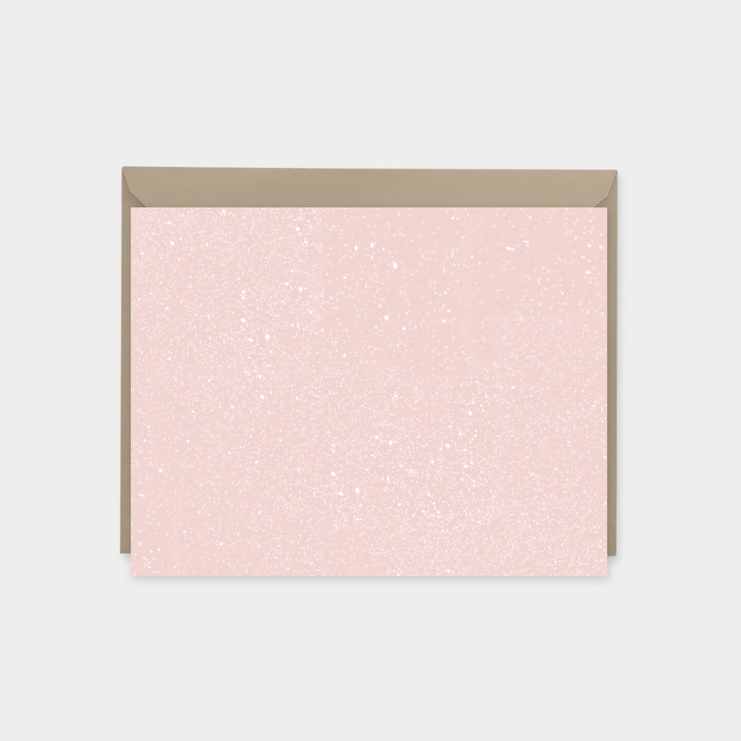 Speckle Cards, Blank Thank You Card,